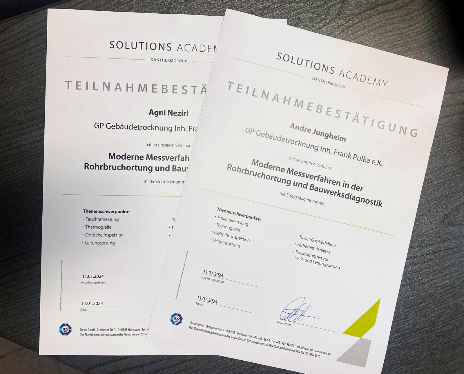 Immer auf dem neuesten Stand 